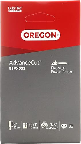 Oregon AdvanceCut 91PX - Catena per motosega adatta per Alpina, Einhell, Gardol, Greenworks, Grizzly, Hanseatic, Hurricane, LUX, Pattfield, Scheppach, Stiga, Texas, Wingart, 33 maglie - Honorern