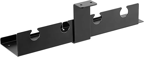 Electraline 71730 Portacavi Sotto Scrivania, Vassoio 590X131X74mm per Gestione de Cavi Elettrici, Organizzatore di Cavi Desk, Canalina Passacavi Scrivania Fili Management Ideale per Casa & Ufficio - Honorern