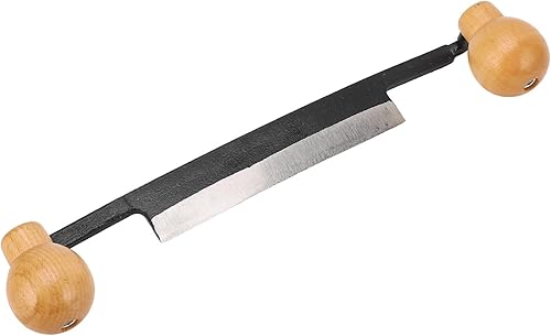 Coltello da Barba Draw, Coltello a Lama d'Acciaio al tungsteno per scortecciare la Corteccia, Coltello da Barba dello Strumento di Disegno Diritto, Strumento Manuale scortecciatura - Honorern