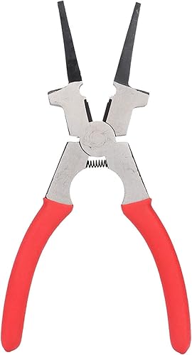 Pinze Multifunzione in Acciaio Al Carbonio Mig, Pinza Multifunzione di Saldatura Mig Con Manico Isolato, Strumento per La Pulizia di Ugelli E Fili di Taglio - Honorern