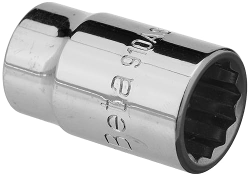 Beta 910AS 1/2 - Chiavi a bussola con attacco quadro femmina 3/8' bocca poligonale, cromate - Honorern