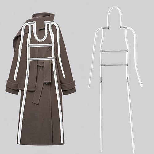 Forma di vestito da manichino regolabile con supporto invisibile per fotografia e vendita online - Honorern