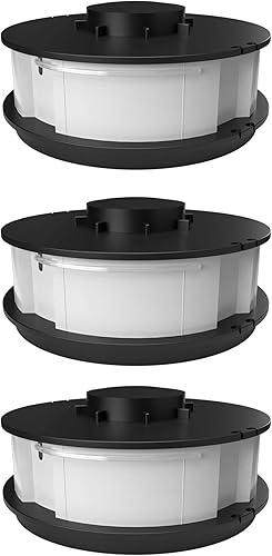 Set di 3 bobine di ricambio compatibili con tagliabordi elettrico Einhell GC-ET 4530 (spessore filo 1,4 mm, larghezza di lavoro 30 cm, lunghezza filo 10 m) - Honorern