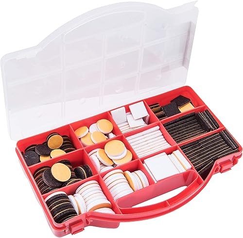 Connex B34140 Feltrini Adesivi Assortiti, in Valigetta, 275 Pezzi - Honorern