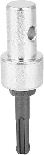 Adattatore per trapano elettrico, punte da trapano a coclea, adattatore per trapano elettrico a terra connettore a coclea, gambo rotondo a 2 fosse, 2 slot, strumenti elettrici - Honorern