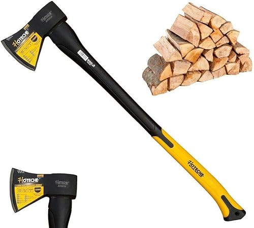 Mazza Accetta Ascia Spaccalegna 1250gr Manico in ABS Professionale Legna - Honorern