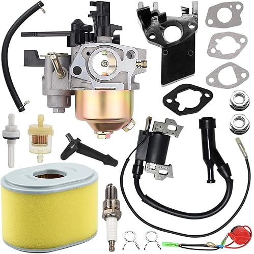 GX160 GX200 Carburatore Filtro Aria Bobina di Accensione Candela per Honda GX120 GX140 GX 160 GX168 gx 200 5HP 5.5HP 6.5HP Motore 196cc WP20 Pompa Acqua EG1400 212cc Go Kart OHV Motori - Honorern