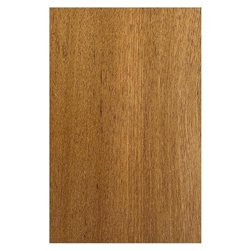 10 FOGLI DI IMPIALLACCIATURA DI LEGNO NATURALE PER L'INTARSIO DI TEAK 280 mm X 180 mm X 0,6 mm - Honorern