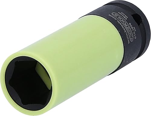 KS Tools 515.1075 Bussola per Avvitatori ad Impulsi per Cerchi in Lega, Lunga, 19 mm, 1/2' - Honorern