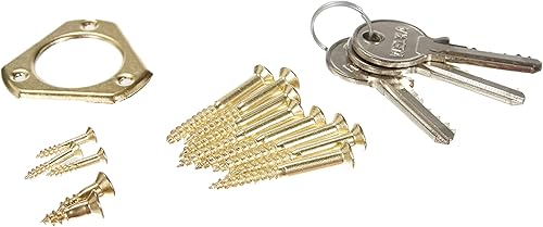 15800-60 012 Serratura Ferroglietto, Cilindro Fisso, 6 Mandate, 60 mm - Honorern