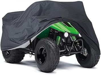 Copertura impermeabile in tessuto Oxford per trattore da giardino, trattore da prato, trattore, tosaerba, protezione da giardino generale per esterni (210 x 120 x 115 cm) - Honorern