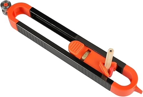 1 pezzo per contorni collegabili, misurazione irregolare, righello per la lavorazione del legno, righello per la misurazione dell'angolo - Honorern