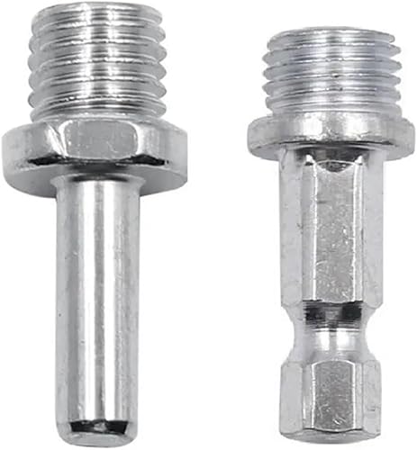 M14 Trapano elettrico Smerigliatrice angolare Vite di collegamento Biella Adattatore filettato da 14 mm Barra di conversione esagonale Mandrino Connettore Strumento 2PC - Honorern