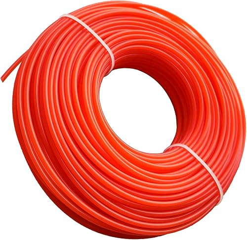 Filo per Tagliabordi e Decespugliatori, 3,0 mm x 50 m, in Nylon Blu, Linea Tagliaerba Strimmer Linee per un Taglio Preciso e Professionale - per Parco, Giardino, Cortile, Camp. - Honorern