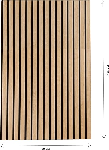 Pannelli Murali In MDF Pannelli Acustici Decorazione Murale Interna Tatuaggi Murali Materiale MDF 3D / 0,81 m2 Pezzo 135cmx60cmx1cm 1 cm Spessore (04) - Honorern