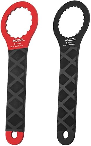 Chiave per bicicletta resistente per dischi a corpo cavo, perfetta per riparazioni BB (08 (07 (BSA30-12) nero) - Honorern