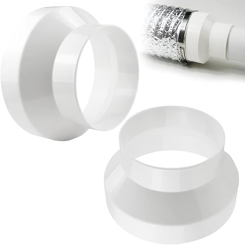 Riduttore per ventilazione, tubo rotondo, ventilazione, condotto di ventilazione, sistema di riduzione, tubo di ventilazione (200 mm su 150 mm) - Honorern