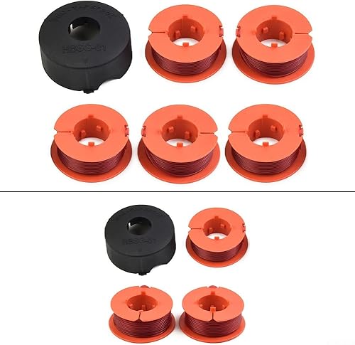 3 pz Strimmer Spool Line+1 Copertura per Bosch Art 23 26 30 Combitrim Easytrim per PRO-Tap Spool Line F016800175 - Honorern