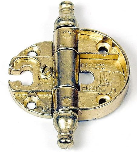 10PZ CERNIERE PER MOBILI ART. A0056 OTTONATA - Honorern