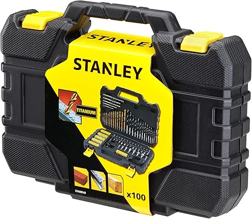 STANLEY STA88548-XJ Set di punte foratura e avvitatura in legno, metallo e muratura; disponibili nei livelli i qualità Stanley e Stanley fatmax - Honorern