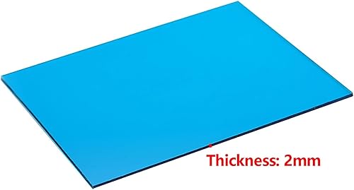 Solido Lastre di Copertura in Policarbonato,Durevole Trasparente PC Pannello,Protezione UV,Serra Pannelli di Ricambio,Facile Tagliare,per Garage,Gazebo(Brown,2x3.3ft/60x100cm) - Honorern