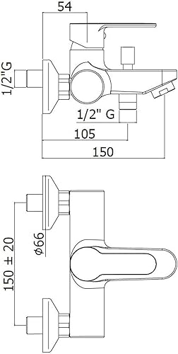 MISCELATORE VASCA BLU026 BLU PAFFONI CON DOCCETTA - Honorern