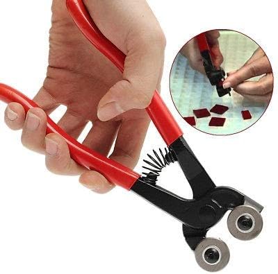 Pinza for mosaico, 200mm Tronchesi for taglio di mosaico in vetro for impieghi gravosi 200 mm Pinza for piastrella in ceramica Pinza for taglierina con ruote Strumento for lavori di rifi - Honorern