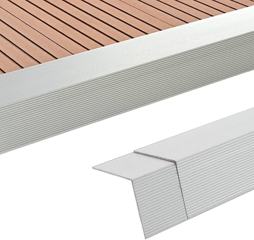 vidaXL 5X Profili Angolari per Decking in WPC Marrone Bordatura Pavimentazione - Honorern