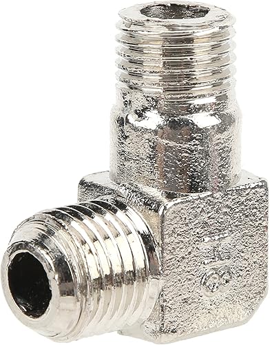 Raccordo a Gomito per Compressore Aria, G1/4 x M14 Raccordo Rapido a Gomito a 90 Gradi, Gomito Ad Angolo Retto, Accessori per Compressore Aria per Aree Strette - Honorern