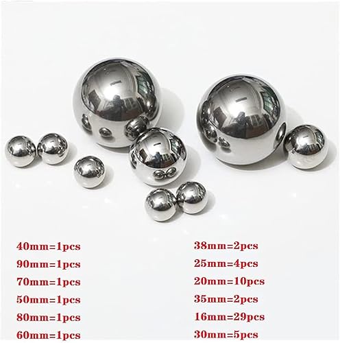 Sfera cava in acciaio inossidabile 304, sfera in acciaio inossidabile, sfera cava-16mm*29 pezzi - Honorern