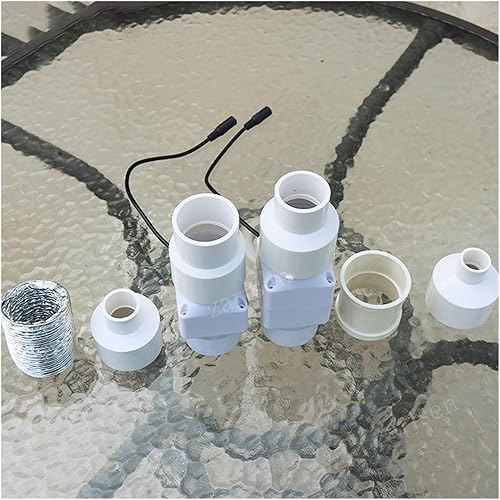 Ventilatore Di Ventilazione, La Di Scarico Da 50 Mm, Aspiratore For Condotto, Aspiratore For Bagno, Cucina,Ventilatore Estrattore - Honorern