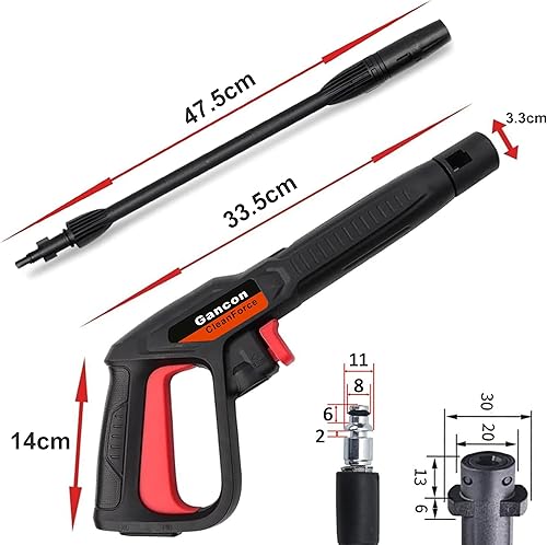 Getto d'Acqua a spruzzo con rondella ad Alta Pressione da 16 MPa Adatto per la Maggior Parte dei dispositivi di Marche - Honorern