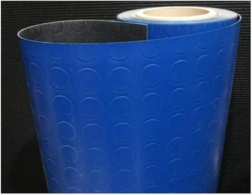 Pavimento in Pvc bullonato a bolle colore BLU copripavimento Larghezza mt 1 Spess. 1,3 mm antiscivolo MADE IN ITALY Vendita a misura (mt 1 x 25 (rotolo intero)) - Honorern