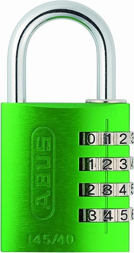 ABUS 495311-145/40_VERDE_B Candado aluminio combinacion 40 mm 4 dígitos verde blister - Honorern