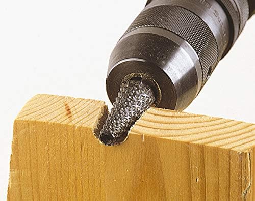 wolfcraft Set di raspe e svasatori, 5 pz. I 2540000 I Per la preparazione di incavi e per la rapida asportazione di materiale - Honorern