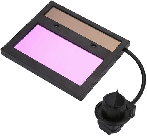 Lente per casco per saldatura ad oscuramento automatico, TX500C Maschera per casco per saldatura automatica con pannello solare 110 * 90 mm - Honorern