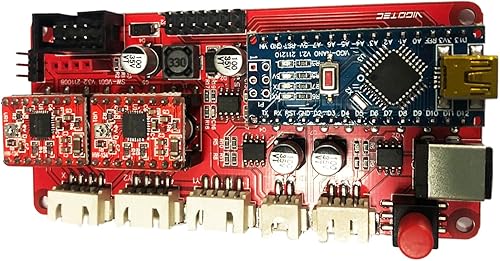 12 V fai da te lavorazione del legno laser graver scheda di controllo driver controller per macchina per incisione CNC - Honorern