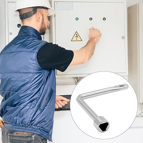 Chiave triangolare, ascensori e macchine robuste chiavi triangolari interne per una facile maneggevolezza, ideale per tecnici e lavori di manutenzione su ascensori e altri dispositivi - Honorern