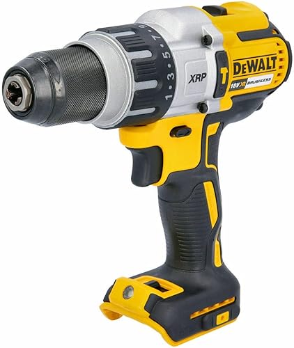 Dewalt DCD996N - Trapano combinato a percussione 18V XR a 3 velocità (solo corpo), 820 W, 18 V, giallo/nero - Honorern