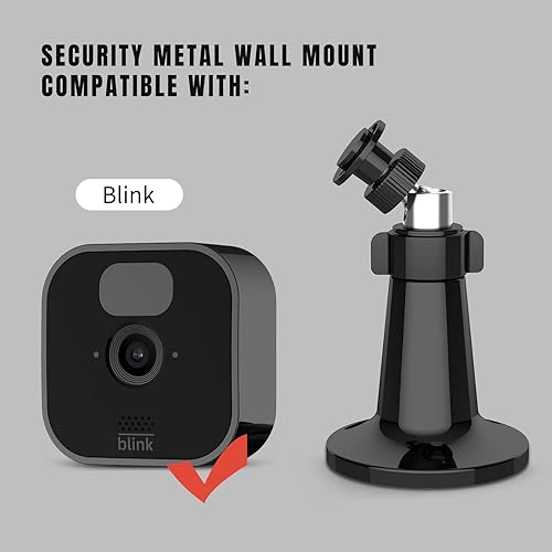 Blink Supporto per fotocamera, regolabile a 360 gradi per Blink Outdoor 4° generazione/Blink 3° generazione, Blink XT, Blink XT2, Blink Mini per interni ed esterni fotocamera - Honorern