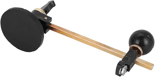 Taglia Vetro,Taglierina per Vetro, Facile da Leggere, con Ventosa Circolare, 6 Ruote, Compasso, tagliavetro Circolare per Professionisti per hobbisti(30cm) - Honorern