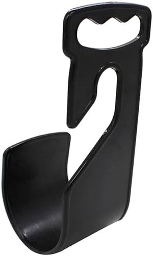 Gancio in Plastica Abs Per Supporto Tubo Da Giardino Gancio Elastico Rimovibile Per Organizer Tubo Da Irrigazione Esterno Nero - Honorern