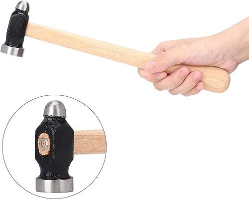 Martello rotondo, martello di riparazione Strumento per gioielli Martello domestico, Martello in metallo Martello a testa tonda Lavorazione di gioielli Martello Strumento hardware per - Honorern