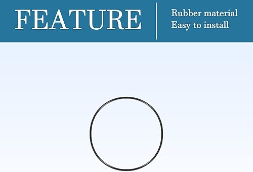 38mm x 36mm x 1mm Nitrile Gomma O-Rings x 10pz Rotondo Guarnizione Rondella per Rubinetto Idraulica Riparazione Sigillatura Connessione [Nero] - Honorern