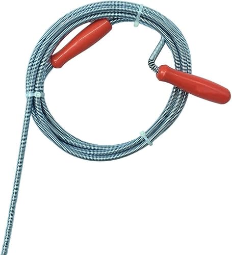 Sonda sturatubi 6mm x 5m stura lavandini e scarichi molla idraulica per pulizia tubi di scarico - Honorern
