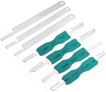 7pcs Pettine Pick Strumento per Serrature in Acciaio Inossidabile per Serrature da casa - Honorern