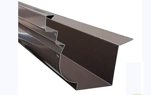 Grondaia Quadra Modello MS13 SV 500 in Lamiera 6/10 e Alluminio 8/10 (Lamiera/Testa di Moro, 1) - Honorern