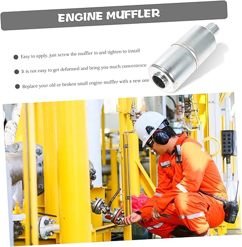 Mipcase Marmitta Di Scarico Per Motori Piccoli Filettatura Da 3/4 Adatta Per La Sostituzione Della Marmitta Del Tosaerba - Honorern