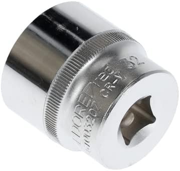 GEDORE Red Inserto per Chiave a Bussola, Attacco 1/2 pollici, 12.5 mm, Bocca Esagonale, Chiave a Bussola 32 mm, Utensile, R610003206, Acciaio - Honorern