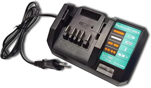 Compatibile per Makita DC18WA caricabatterie 14,4 V-18 V G-Series strumento elettrico ricaricabile agli ioni di litio 100 V-240 V 2,0 A BL1413G BL1440G BL1813G BL1815G BL1820G BL1840G - Honorern